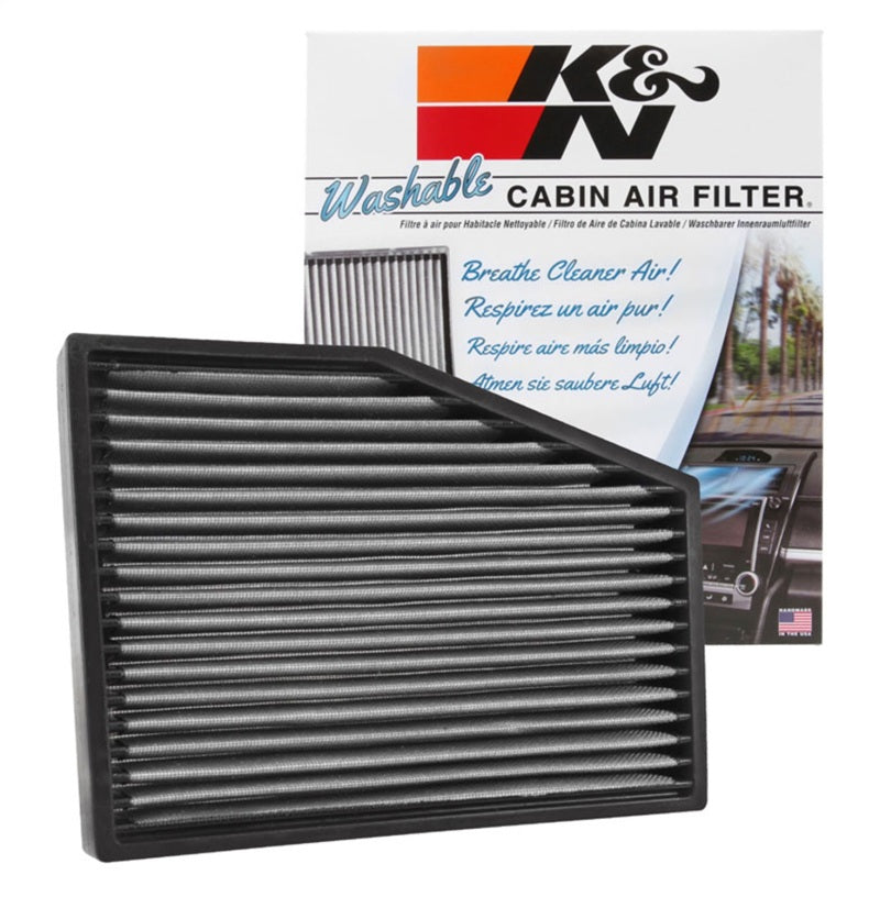 K&N Lifetime Washable Cabin Air Filter for 05-14 VW Jetta 2.5L 2.0L / EOS VF3013