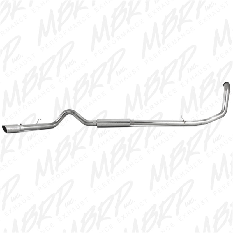 MBRP T409 4"Turbo Back Single Side Exit For 99-03 Ford F-250/350 7.3L Powerstroke S6200409