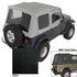 Rugged Ridge S-Top Door Skins Black Tinted Windows 88-95 Jeep Wrangler YJ