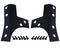 Kentrol 07-18 Jeep Wrangler JK Windshield Support Overlays Pair - Textured Black