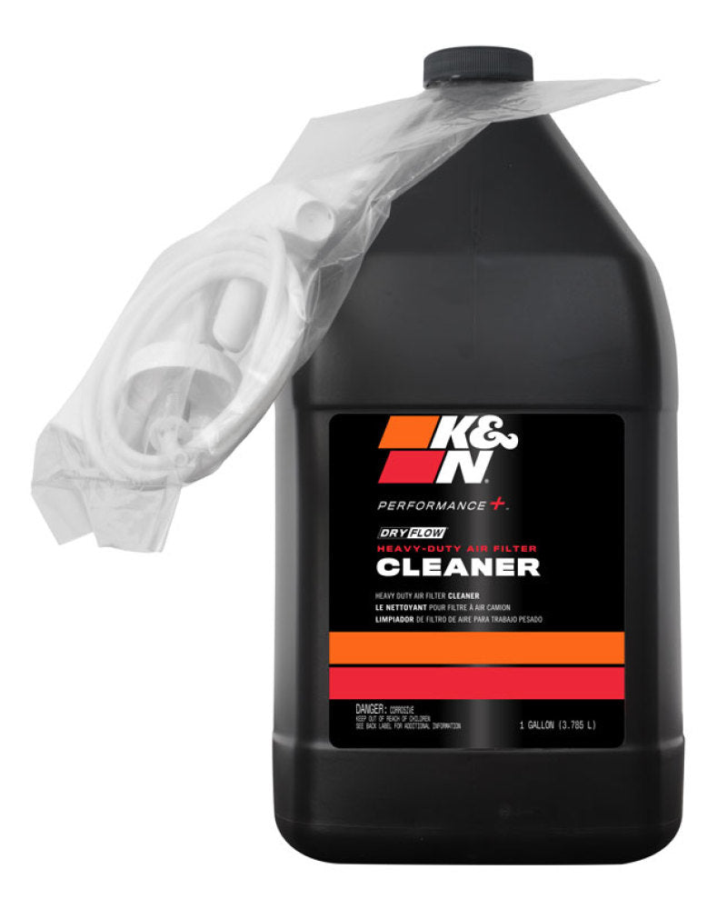 K&N Heavy Duty Air Filter Cleaner, DryFlow -1 Gallon, 128 Oz 99-0638