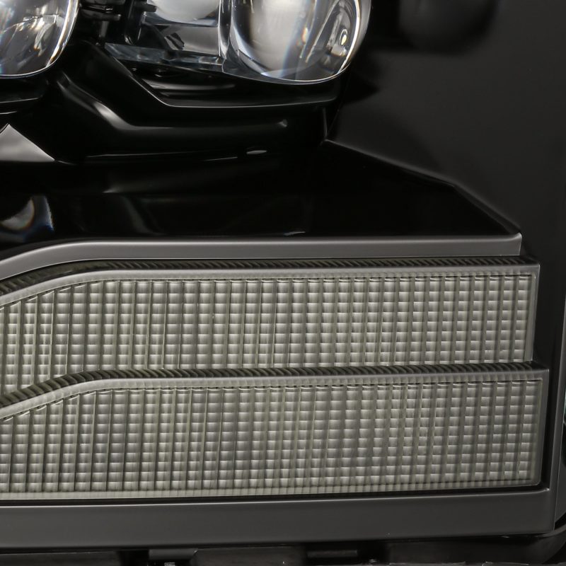 AlphaRex NOVA LED Projector Headlights Plank Style Alpha Black for 06-08 Ram 1500HD 880538