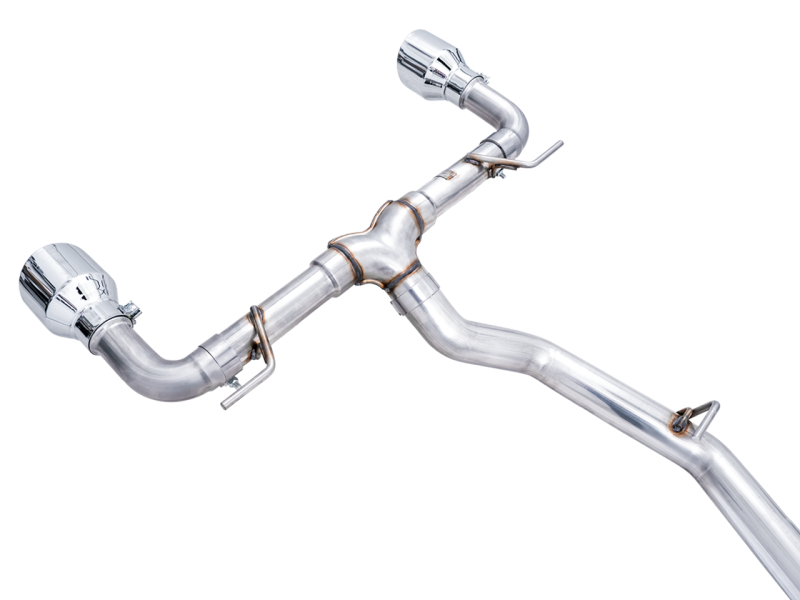 AWE Tuning Track Edition Cat-Back Exhaust Chrome Silver Tips for Subaru BRZ/Toyota GR86/86 3020-32279