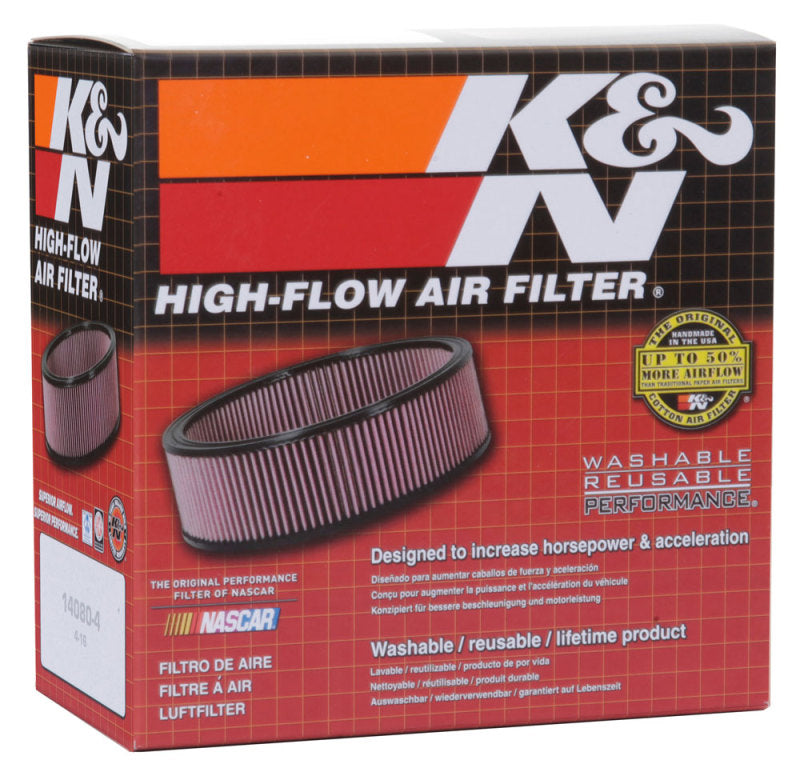 K&N Custom Racing Air Filter Assembly 90-92 Rover Mini 1275 L4 RoundTapered FLG 1.875