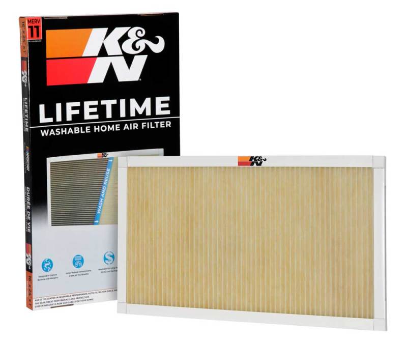 K&N 16 X 24 X 1, MERV 11 HVAC Filter - HVC-11624