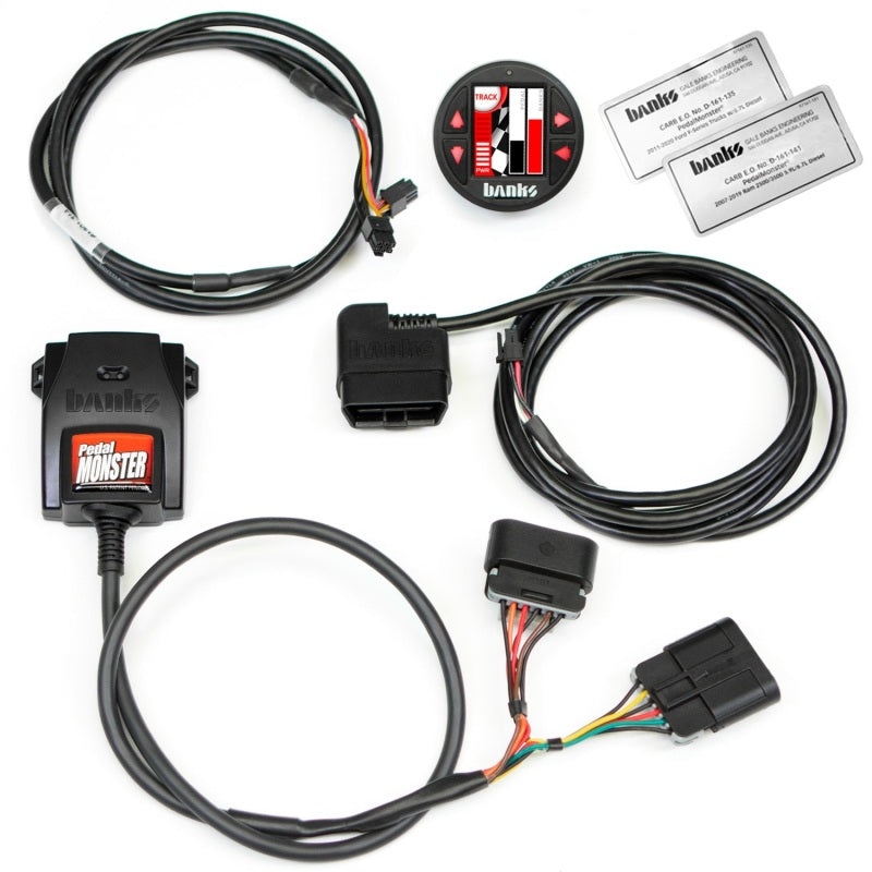 Banks Power PedalMonster Kit w/iDash SuperGauge for 07-19 Ram 2500/3500/ 11-20Ford F-Series 64312-C