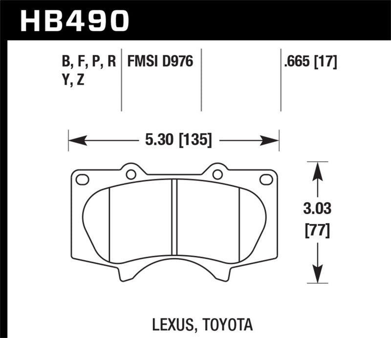 Hawk Super Duty Street Brake Pads