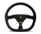 Momo MOD88 Steering Wheel 350 mm - Black Suede/Black Spokes