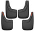 Husky Liners 14-17 Chevy Silverado 1500 / 15-16 Silverado 2500 HD Front and Rear Mud Guards - Black