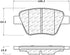 StopTech Performance Volkswagen Rear Brake Pads