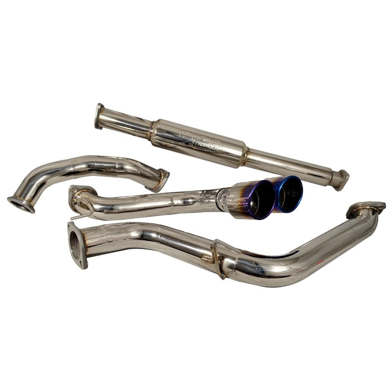 Injen 3" Cat-Back Stainless Steel Exhaust System w/Titanium Tip For 13-18 Ford Focus ST - SES9001TT