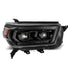AlphaRex LUXX LED Projector Headlights Plank Style Alpha Black for 10-13 Toyota 4Runner 880756
