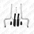 MBRP 3"Cat Back Dual Split Rear Race Version 4" Black Tips For 11-14 Ford Mustang GT 5.0L S7264BLK