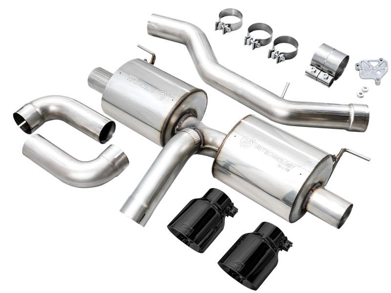 AWE Tuning Touring Edition Axleback Exhaust for BMW G2X 330i/430i - Diamond Black 3015-33429