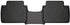 Husky Liners 2019 Ford Ranger SuperCab Black 2nd Seat Floor Liner