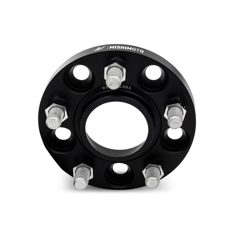 Mishimoto Wheel Spacers - 5x114.3 - 67.1 - 15 - M12 - Black