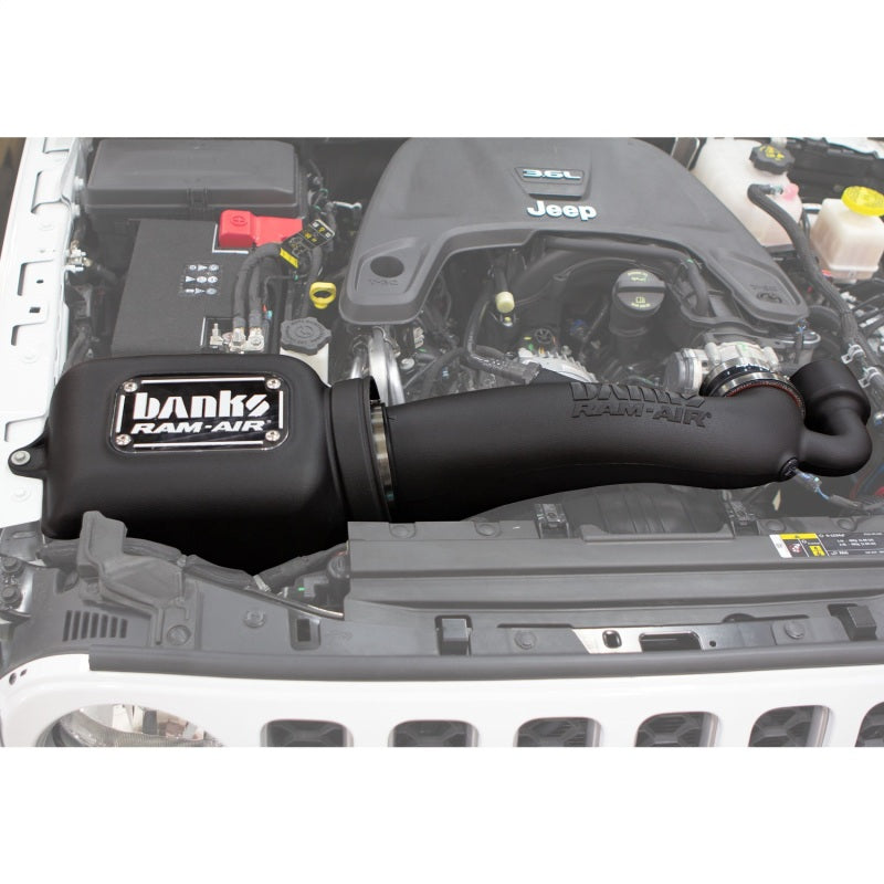 Banks Power Ram-Air Intake System Dry Oiled Filter Set for 18-20 Jeep 3.6L Wrangler (JL) 41843-D
