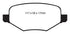 EBC 11-14 Ford Edge 2.0 Turbo Yellowstuff Rear Brake Pads