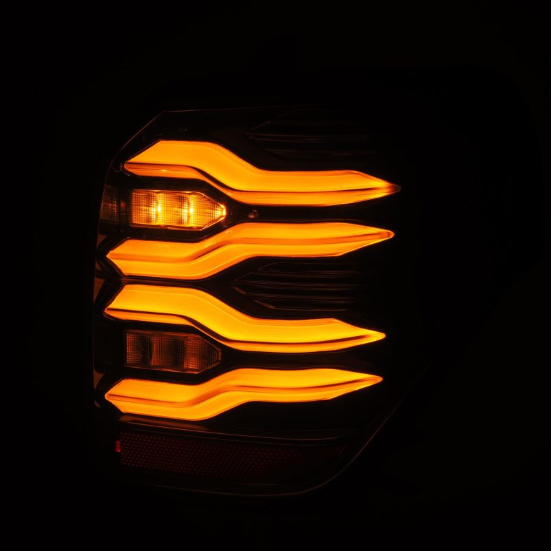 AlphaRex LUXX LED Taillights Alpha Black for 10-21 Toyota 4Runner 690030