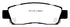 EBC 07+ Buick Enclave 3.6 Yellowstuff Rear Brake Pads