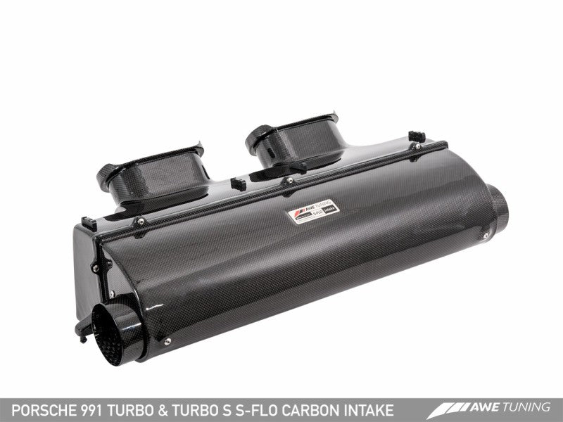 AWE Tuning S-flo Carbon Intake for Porsche 991.1 / 991.2 Turbo and Turbo S 2660-13040