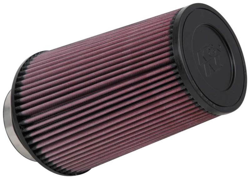 K&N High-Flow Original Universal Rubber Filter 3-1/2"ID FLG, 6"B, 4-5/8"T, 9"H RE-0920