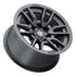 ICON Vector 6 17x8.5 6x5.5 25mm Offset 5.75in BS 95.1mm Bore Satin Black Wheel