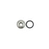 DeatschWerks 6AN ORB Male Plug Low Profile Internal Allen/Hex (Incl O-Ring) - Anodized Matte Black