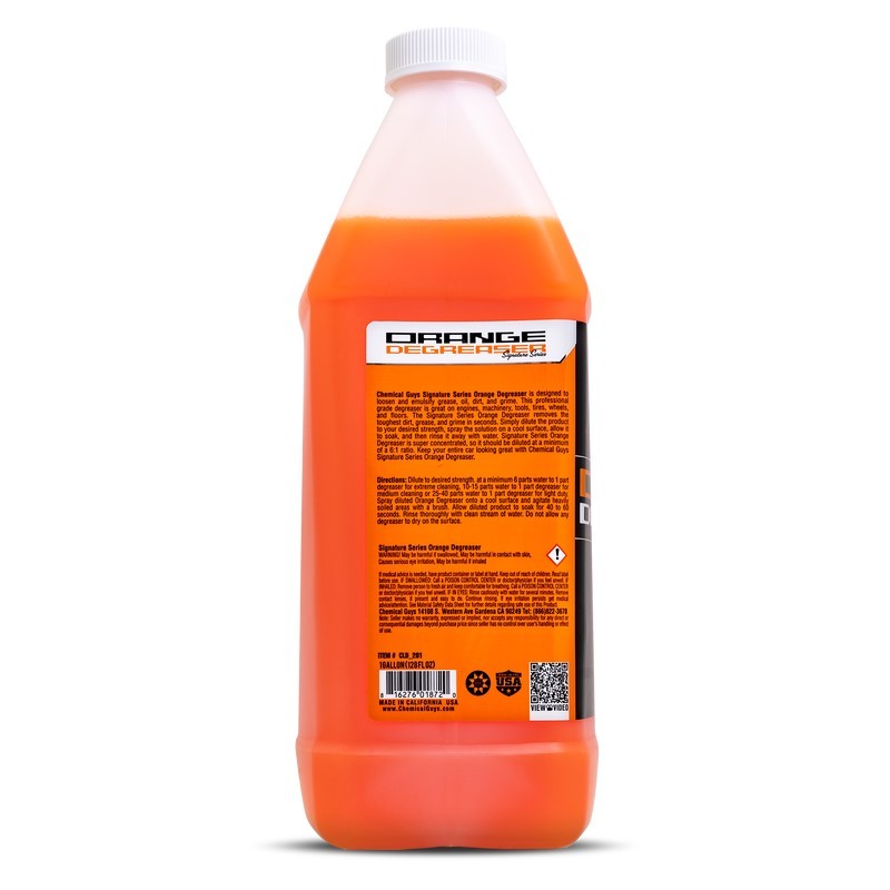 Chemical Guys Signature Series Orange Degreaser(Set of 4 x 1 Gallon) CLD_201