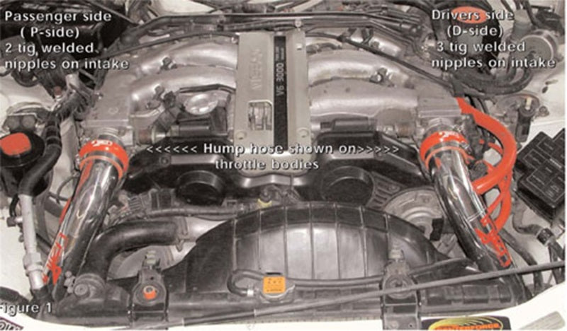 Injen Polished IS Short Ram Cold Air Intake System For 90-96 Nissan 300Z V6-3.0L - IS1980P