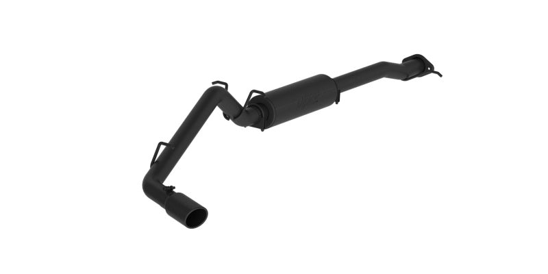 MBRP 3" Cat Back, Single Side, Black Coated, 2015 Chevy/GMC Colorado/Canyon 2.5L & 3.6L S5088BLK