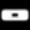 ORACLE Lighting Universal Illuminated White LED Letter Badges (Matte White Surface Finish) - O 3140-O-001