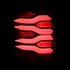 AlphaRex LUXX LED Taillights Black/Red for 10-21 Toyota 4Runner 690050