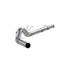 MBRP 5" AL Cat Back Single Side Exit No Muffler For 03-07 F-250/350 6.0L EC/CC S62260PLM