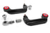 BMR 15-18 S550 Mustang Billet Aluminum Camber Links Adjustable (Poly/Rod ends) - Black Anodized