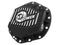 aFe 2020 Chevrolet Silverado 2500 HD Rear Differential Cover Black ; Pro Series w/ Machined Fins