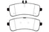 EBC 2015+ Mercedes-Benz C63 AMG (W205) Yellowstuff Rear Brake Pads