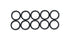 Vibrant -12AN Rubber O-Rings - Pack of 10