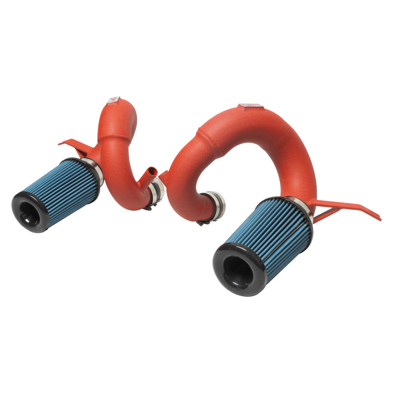 Injen Wrinkle Red SP Short Ram Cold Air Intake For 18-23 KIA Stinger V6-3.3L Twin Turbo - SP1350WR