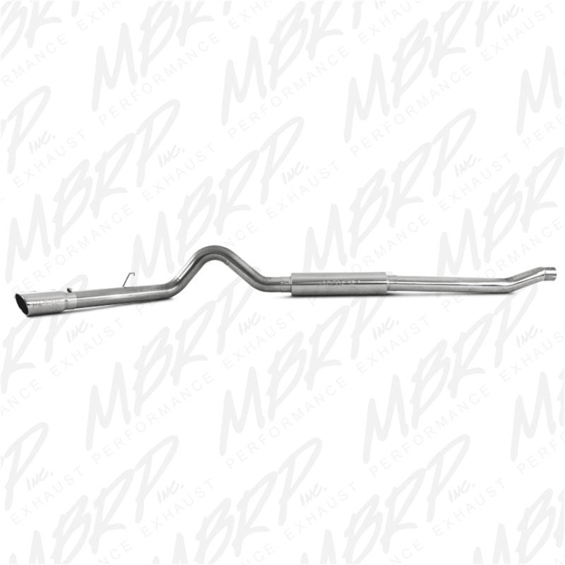 MBRP 4" T409 Cat Back Single Side (Stock Cat) Exit For 03-07 Ford F-250/350 6.0L EC/CC S6208409