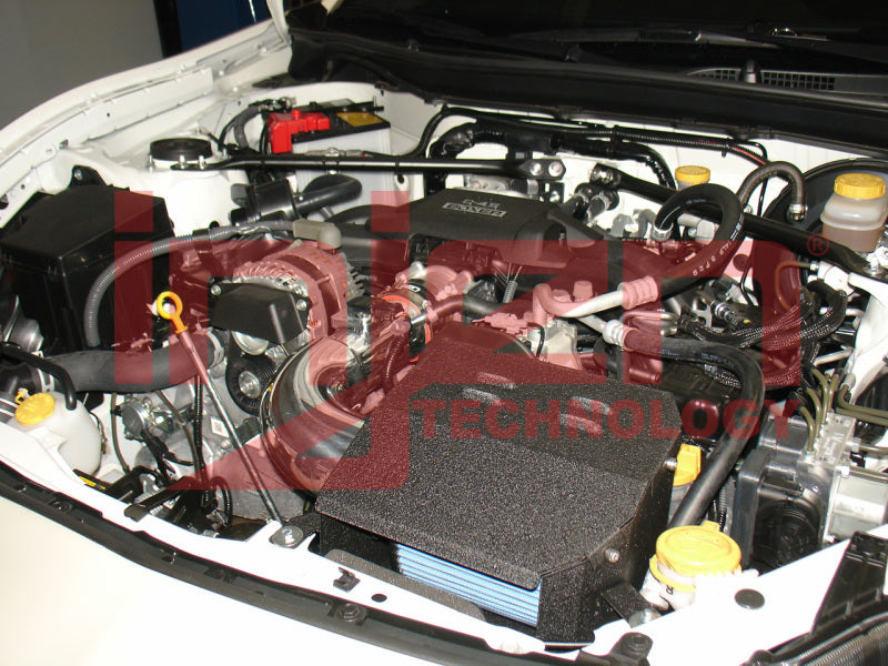 Injen Wrinkle Black SP Short Ram Cold Air Intake System w/ MR Tech/Air Fusion - SP1230WB