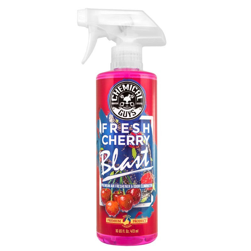 Chemical Guys Fresh Cherry Blast Air Freshener & Odor Eliminator (Set of 6x16 Oz. Bottles) AIR22816