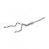 MBRP 2.5" Catback Dual Rear Exit 19-Up Chevy Silverado 1500 6.2L Aluminized Steel S5065AL