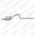 MBRP 3"Cat Back Dual Split Rear Street Version T409 Exhaust For 11-14 Ford Mustang GT 5.0L S7258409