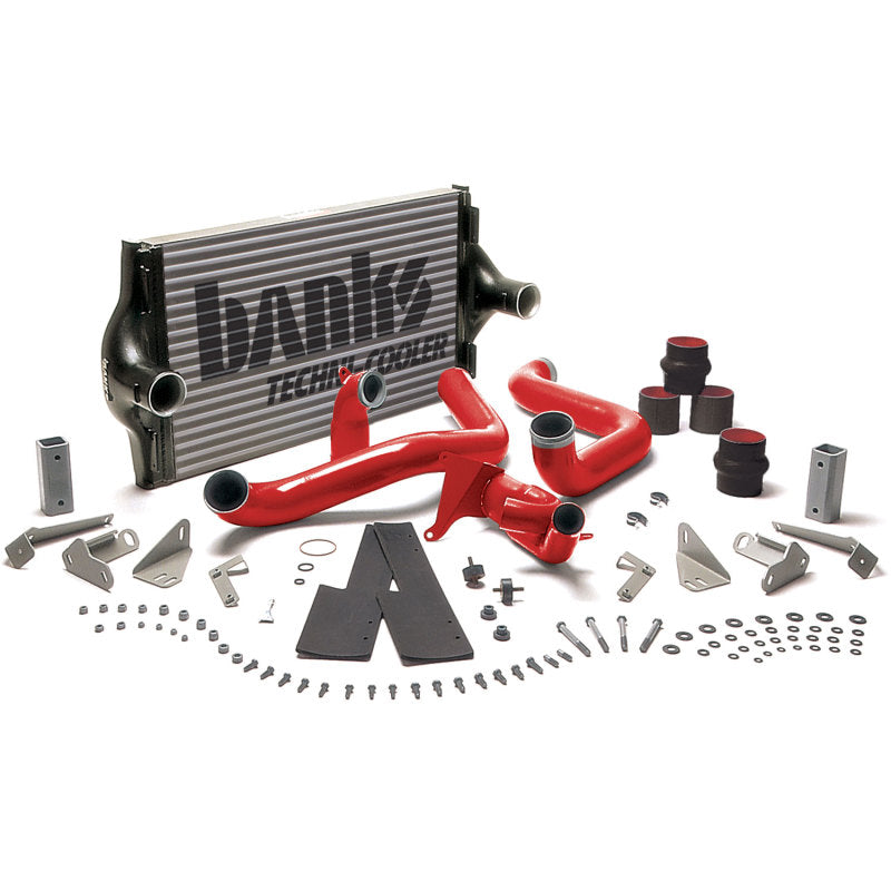 Banks Power Intercooler Upgrade SYS w/Boost Tubes (red powder-coated) for 94-97 Ford 7.3L 25970