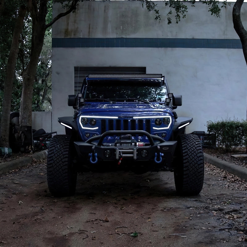 ORACLE Lighting VECTOR PRO-Series Full LED Grill for Jeep Wrangler JL/JT 5837-PRO