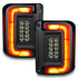ORACLE Lighting Flush Mount Standard Red LED Tail Lights for 2007-2017 Jeep Wrangler JK 5891-504