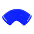 Mishimoto 2.5 Inch Blue 90 Degree Coupler