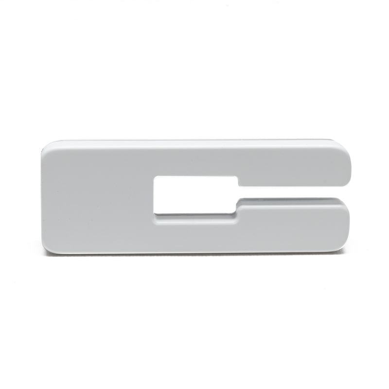 ORACLE Lighting Universal Illuminated Amber LED Letter Badges (Matte White Surface Finish) - C 3140-C-005
