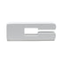 ORACLE Lighting Universal Illuminated White LED Letter Badges (Matte White Surface Finish) - C 3140-C-001